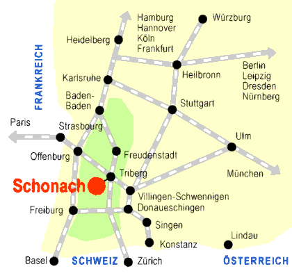 Anreise Bahn