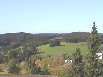 Blick aus der Ferienwohnung